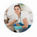 cleaning girl picture